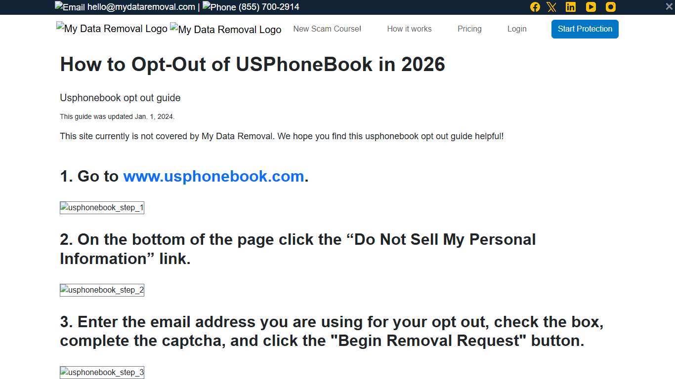 How to Opt-Out of USPhoneBook